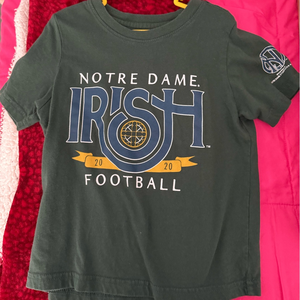 OshKosh B'gosh Dark Green Notre Dame Irish Tee